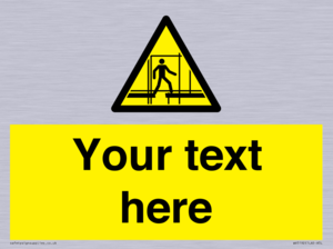 Custom Scaffold Incomplete Sign